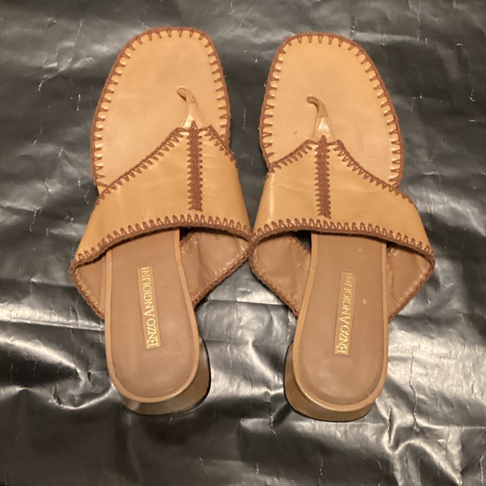 Brown Leather Sandals